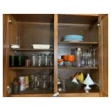 Misc Dishes, etc in Upper Cabinets