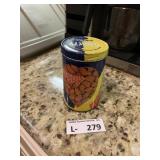 Vintage Happy Almond Surprise Can