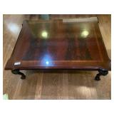 Thomasville Flame Mahogany Chippendale Style Table
