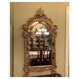 Rococo or Regency Style Giltwood Wall Mirror