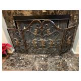 Metal Fire Place Decorative Screen