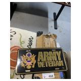 NIP ARMY Veteran License Plate