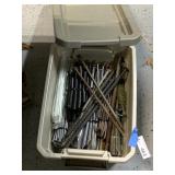 Long Nails - Spikes in Small Plastic Tote