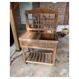 Wooden Garden Potting Bench