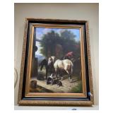 Oil on Canvas Horse Wall Art