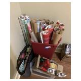 Wrapping Paper, Ribbon, etc