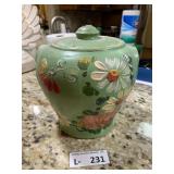 Vintage Ransburg Ceramic Cookie Jar