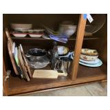 Misc Dishes, Pots Pans in Lower Cabinet