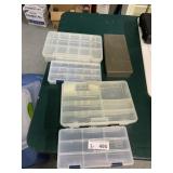 Empty Plastic Fishing Tackle Trays