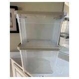 (2) Plastic Storage Totes