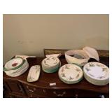 Lenox Holiday Berry Dishes, etc