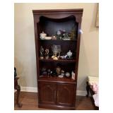 Thomasville Winston Court Cherry Cabinet Lighted