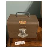 Vintage Simonsen Metal Products Co Film Reel Case