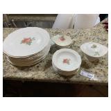 Pope-Gosser Rose Point China Set