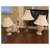 (4) Table Lamps