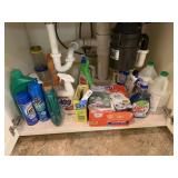 Cleaning Chemicals Under Sink