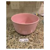 Bauer Pottery? Pink  Speckled Mixing Bowl