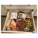 Kitchen Towels, etc in Drawer