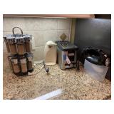 Toaster, Can Opener, Mixer, Spices