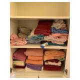 Towels in Cabinet