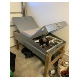 Rowson Koenig Truck Tool Box on Stand & Contents