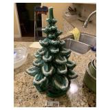 Lighted Ceramic Christmas Tree