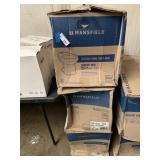 (3) NOS Mansfield Toilet Bowls (no tanks)