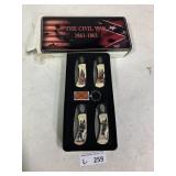 The Civil War Knife Set