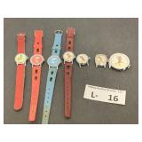 Vintage Watches - Mickey Mouse, Snoopy, Pooh