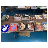 90+/- 1970s - 1980s Playboy Magazines