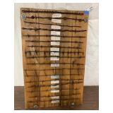 Vintage Barbed Wire Display
