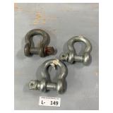 (3) Shackles