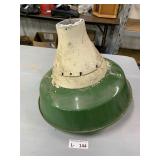 Vintage Industrial Enameled Light