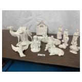 Ceramic Nativity Set