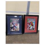 (2) Wall Decor Marvel Comics