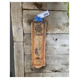 Vintage Metal Thermometer