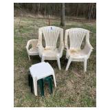 Plastic Chairs & Tables