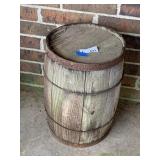 Small Wooden Nail Keg