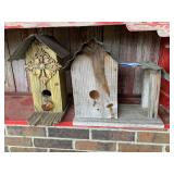 (2) Bird House Decor