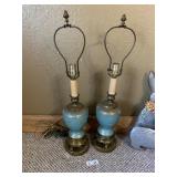 (2) Vintage Table Lamps