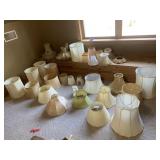 Large Lot Lamp Shades