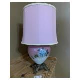 VIntage Pink Table Lamp