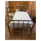 Vintage Metal Bed - (upstairs)