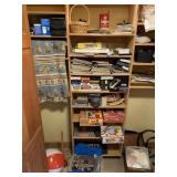 Contents in Closet - Games, VHS, Decor, etc