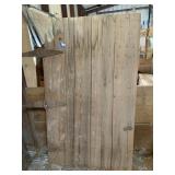 Antique Barn Door - w/Hinges - Heavy