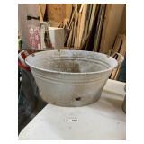 Vintage Enamel Wash Tub