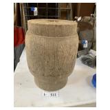 Antique Wood Wagon Hub