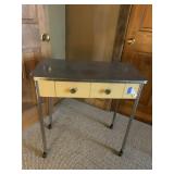 Vintage MCM Small Rolling Table