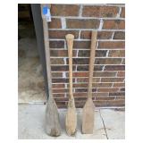 (3) Boat Paddles