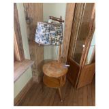 Table Lamp w/Button Shade